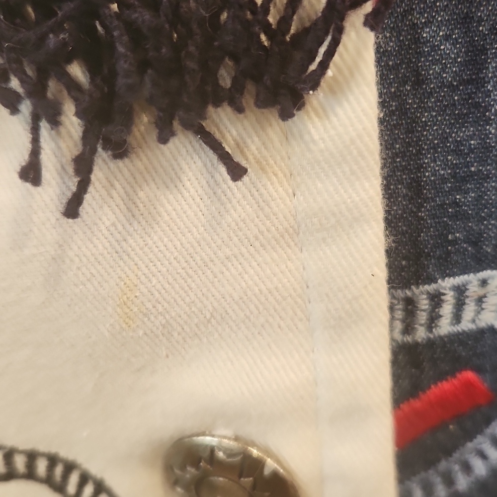 INDIGO Moon western patchwork jacket - image 4